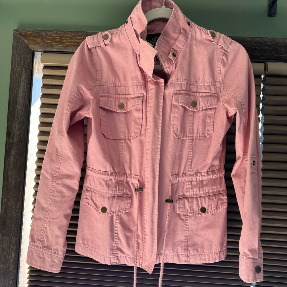 Mauve utility jacket size S, Chocolate brand